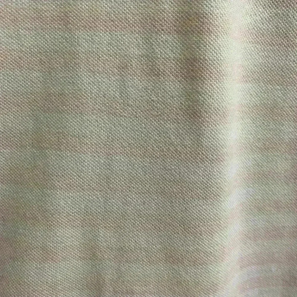 Ella Moss Connie Cloud Pink Stripe Women's Short Balloon Sleeve Shirt Size L - Picture 8 of 9